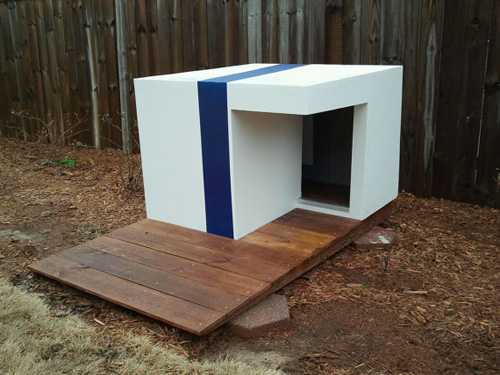 ภาพ : http://www.cubebreaker.com/modern-dog-houses/