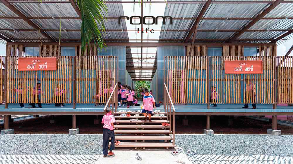 โรงเรียนบ้านหนองบัว ห้องเรียนพอดีพอดี จาก Junsekino Architect and Design