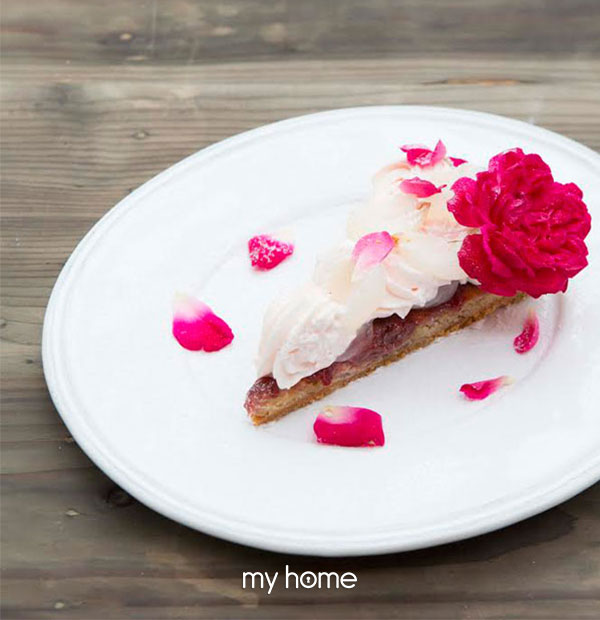 ร้านบ้านนาคาเฟ่ Lychee Rose Tart