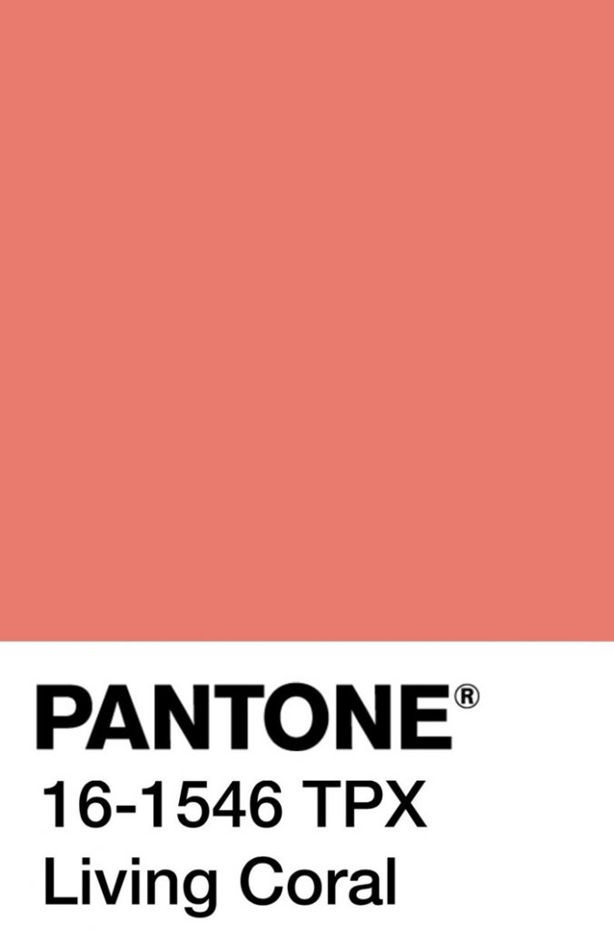 LIVING CORAL PANTONE 2019