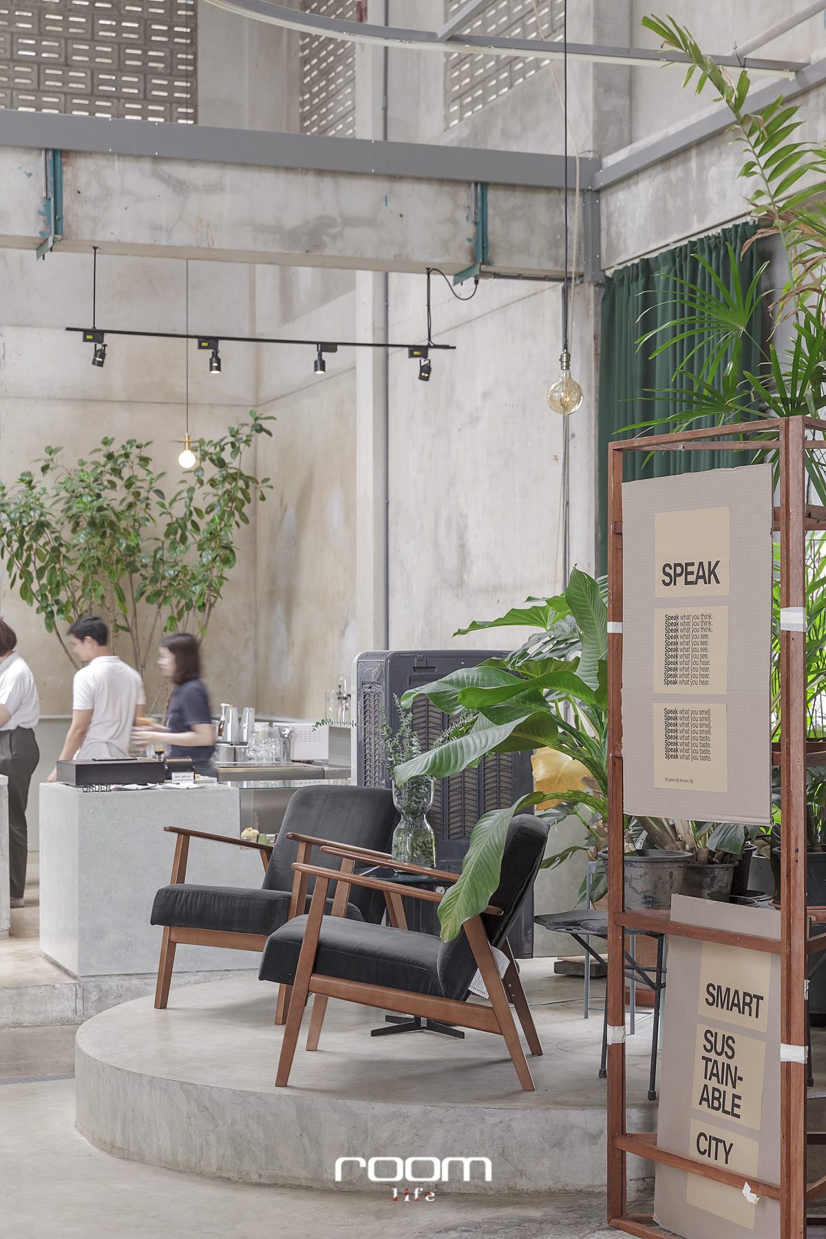 Weave Artisan Society แบบร้านกาแฟ