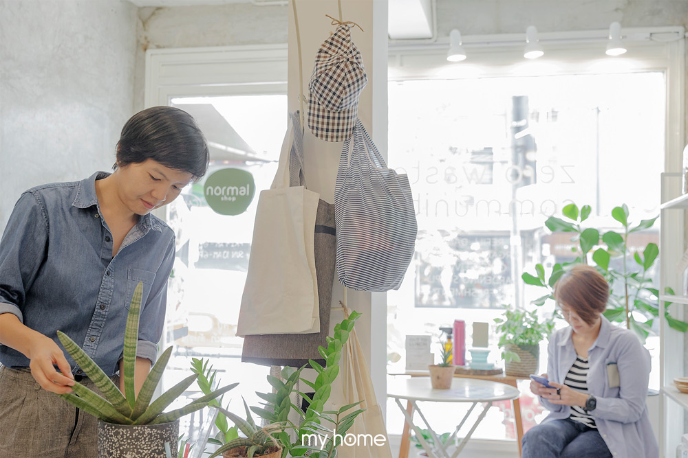 Normal Shop zero waste community ร้านย่านนางลิ้นจี่ ร้านเติมน้ำยา ลดขยะ ไลฟ์สไตล์ช้อป 