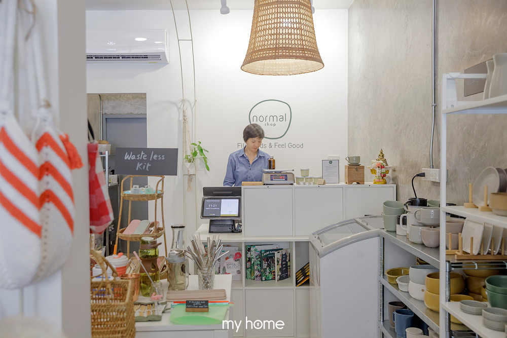 Normal Shop zero waste community ร้านย่านนางลิ้นจี่ ร้านเติมน้ำยา ลดขยะ ไลฟ์สไตล์ช้อป 