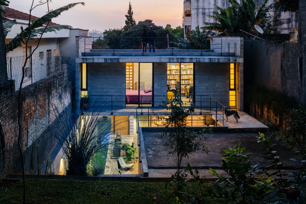 บ้านอิฐบล็อก Terra e Tuma Arquitetos