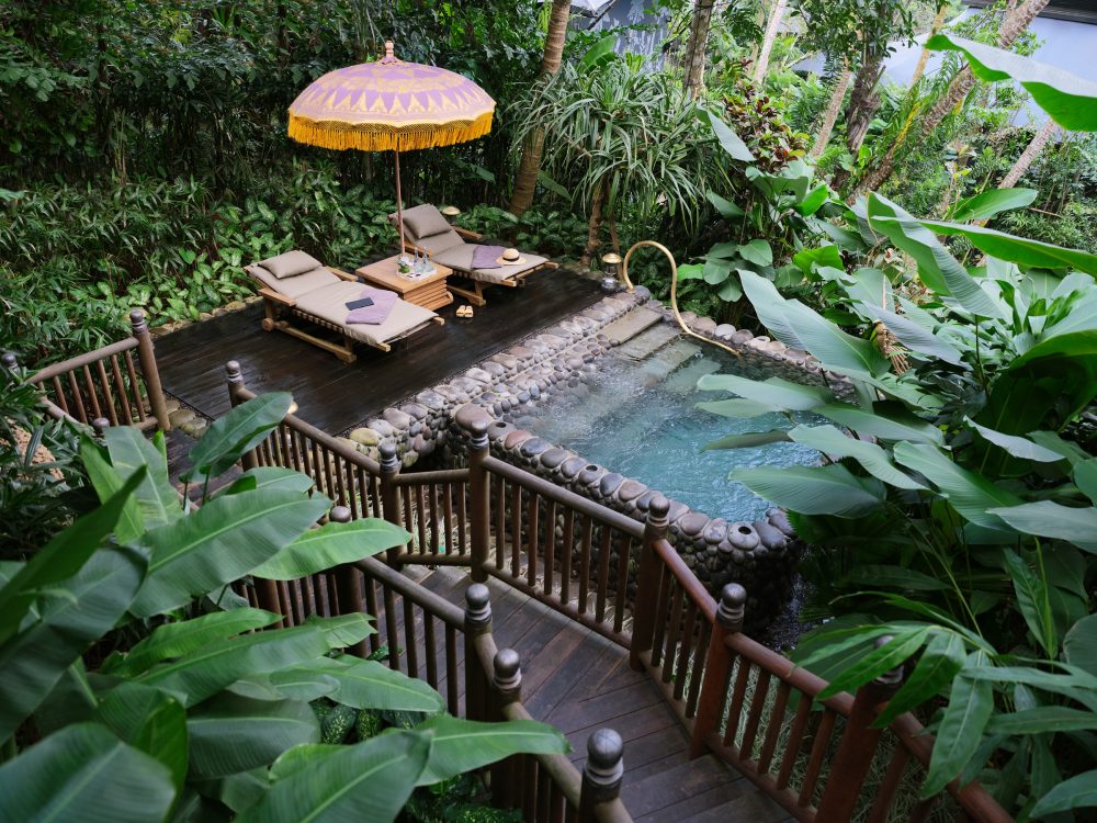 CAPELLA UBUD HOTEL โรงแรมบาหลี โรงแรมในป่า Bill Bensley