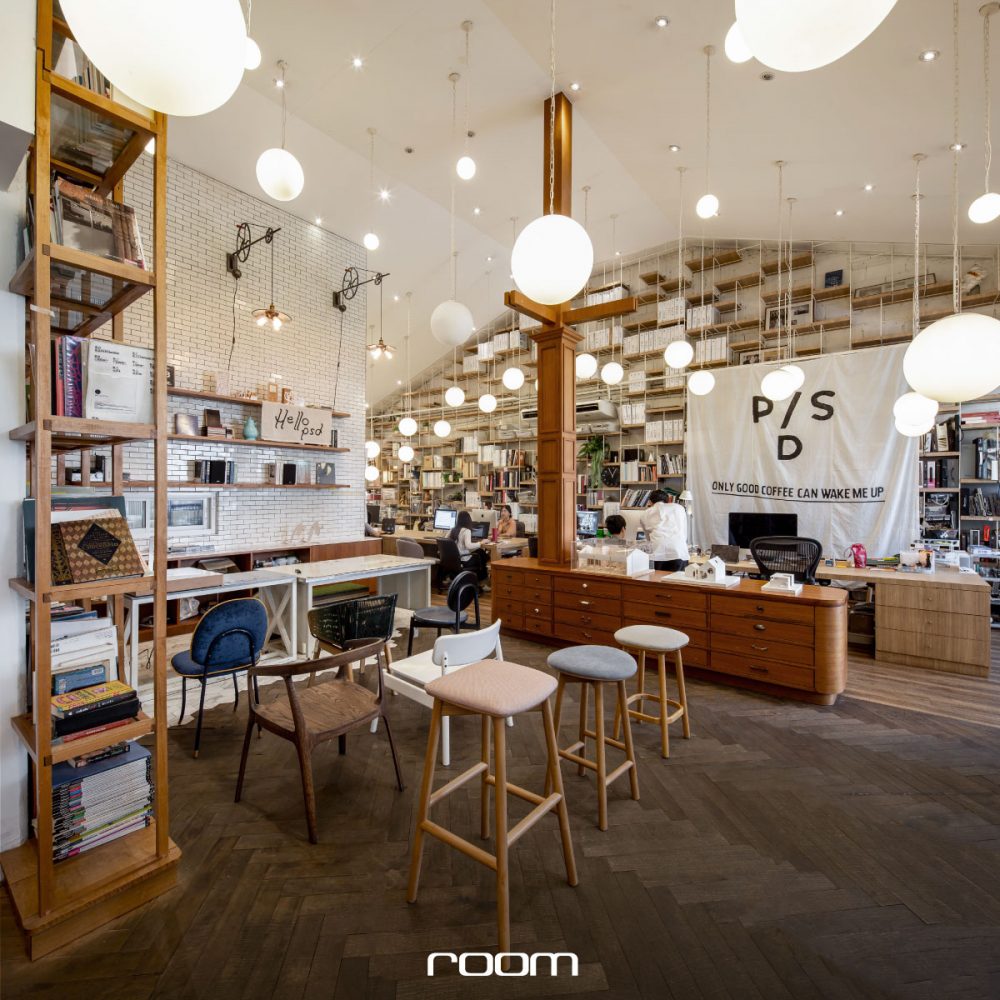 party / space / design ออกแบบร้านกาแฟ