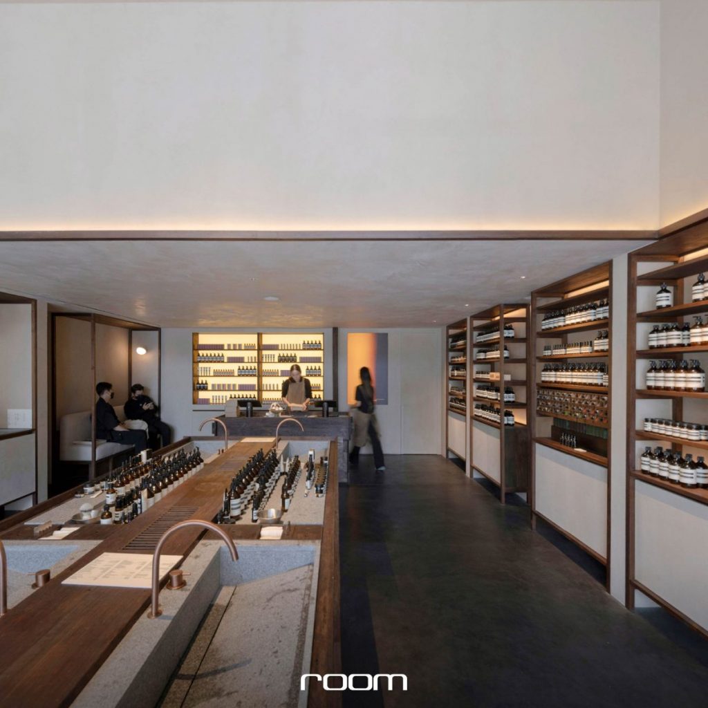 Aesop Thonglor Signature Store เรือนไม้สถาปัตยกรรมท้องถิ่น