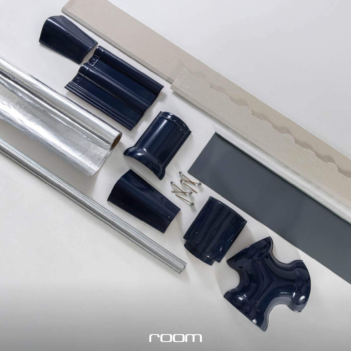 กระเบื้องหลังคาเซรามิก EMERALD  กระเบื้องตราเพชร