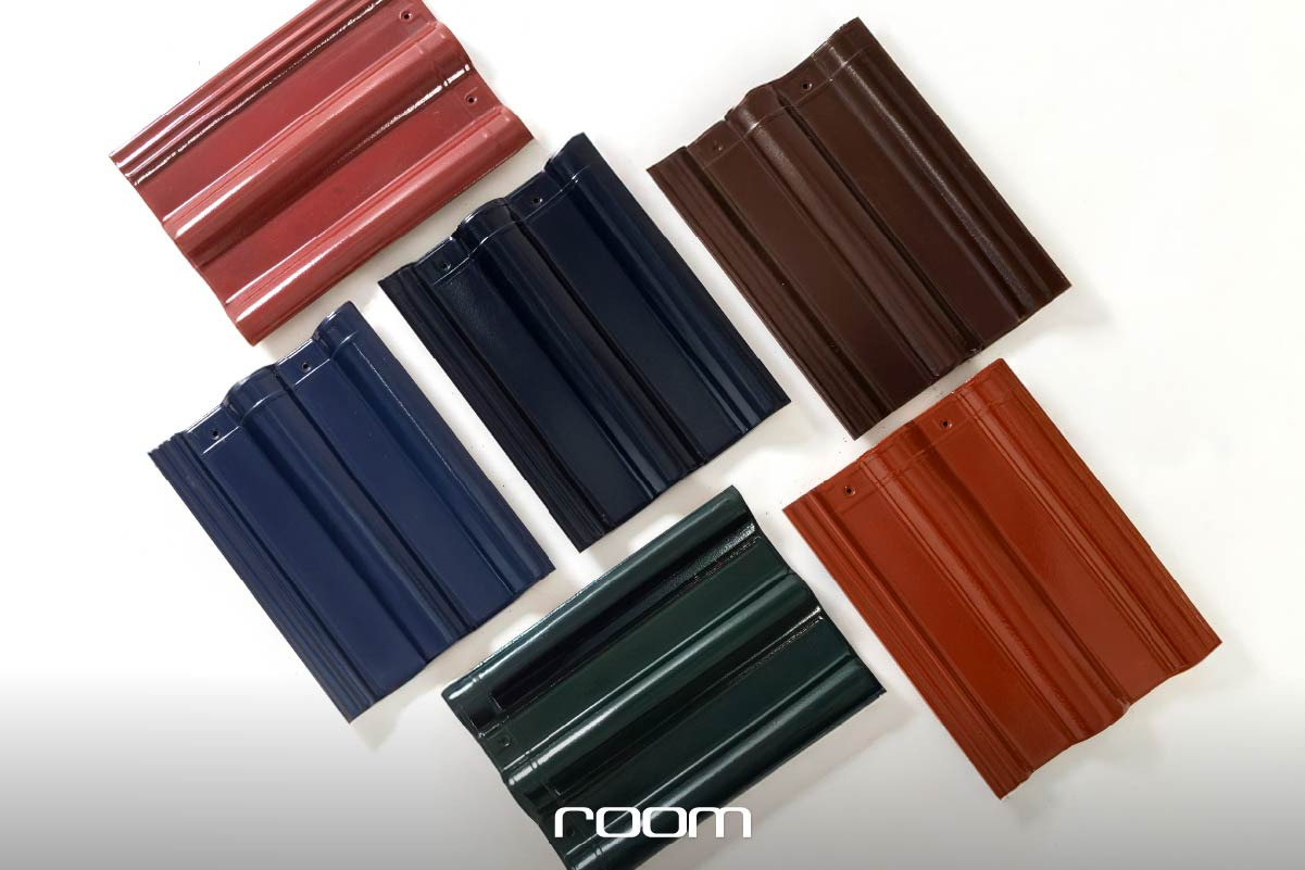 กระเบื้องหลังคาเซรามิก EMERALD  กระเบื้องตราเพชร