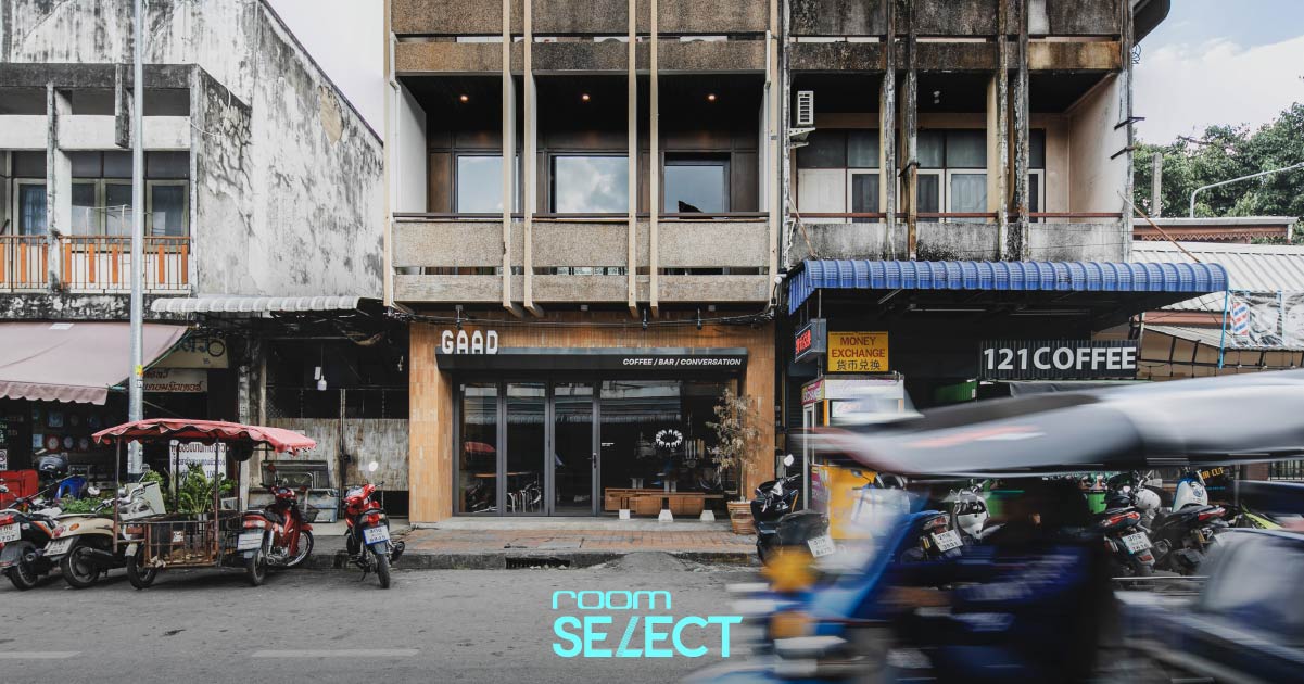 GAAD รีโนเวตจากอาคารพาณิชย์ สู่ คาเฟ่เชียงใหม่ เชื่อมบรรยากาศในย่านเก่า